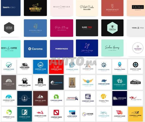 تصميم لوغو احترافي  | Logo pro personnalisé 