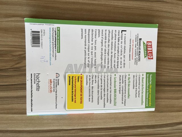 livre nouvelles realistes maupassant