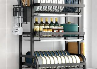 ✅ Durable Triple Sink  قطارة الأواني  