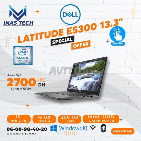 Dell latitude E5300 i5(8ème)  16Go 256Go