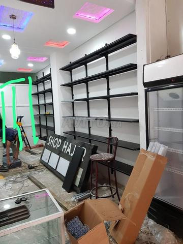 étager économique noir haute qualité