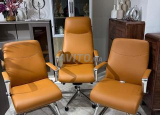 Fauteuil direction en cuir haut qualité