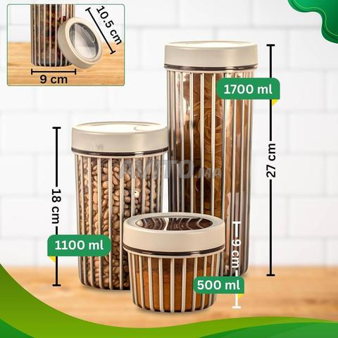 حاويات تخزين (500 مل، 1100 مل، 1700 مل)  - 2