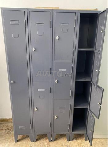 Armoire casier vestiaire métallique monobloc dispo - 2