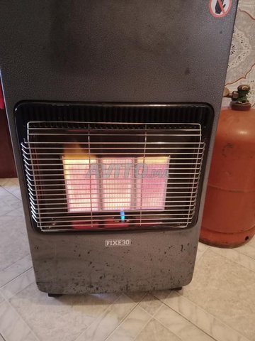 chauffage à gaz portable avec roues