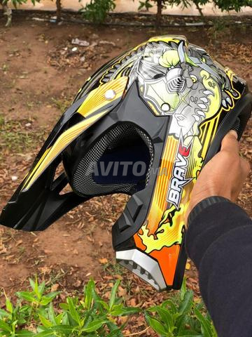 Casque de cross - Tout terraine