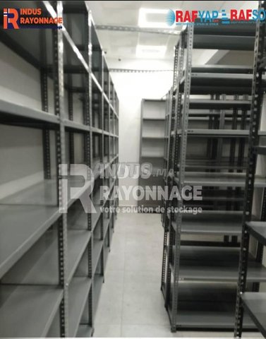 Rayonnage Léger Métallique pour stock et réserve 