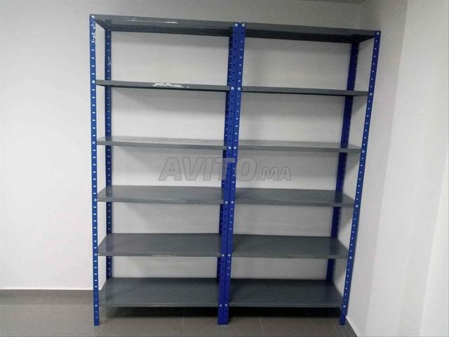 MOBILIER Métallique rayonnage léger ww