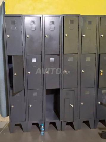armoire casier vestiaire métallique multi cases - 2