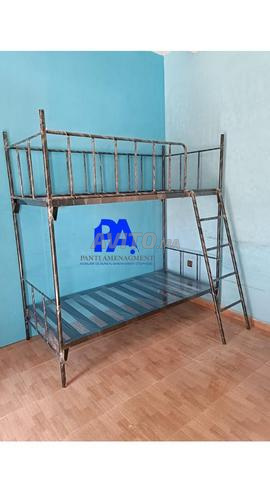 lit métallique superposé et individuelle/en stock