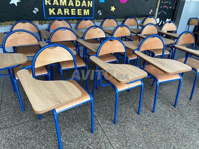 Chaise d’examen avec tablette – Mobilier scolaire