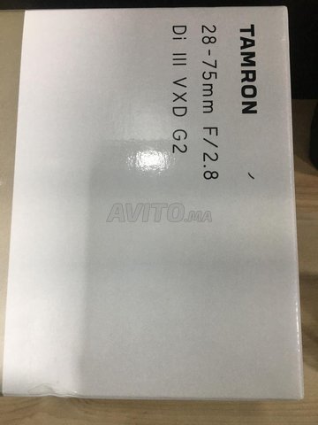 Neuf Objectif Tamron 28-75mm f2.8 G2  Sony FE