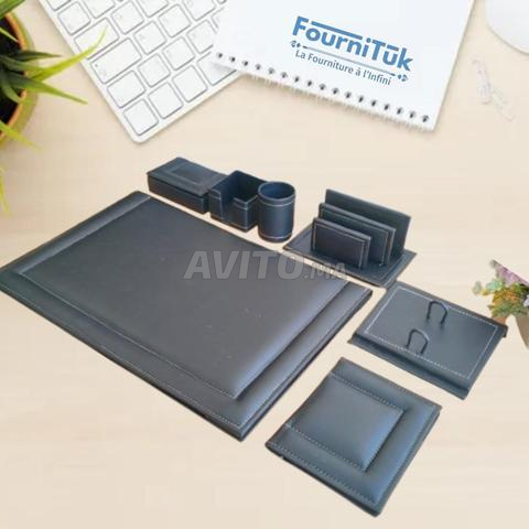 Ensemble de Bureau Moderne 7 Pcs Similicuir - 2