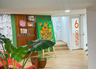 Espace de coworking créatif