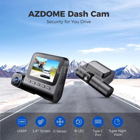AZDOME Caméra de tableau de bord et Hardwear kit