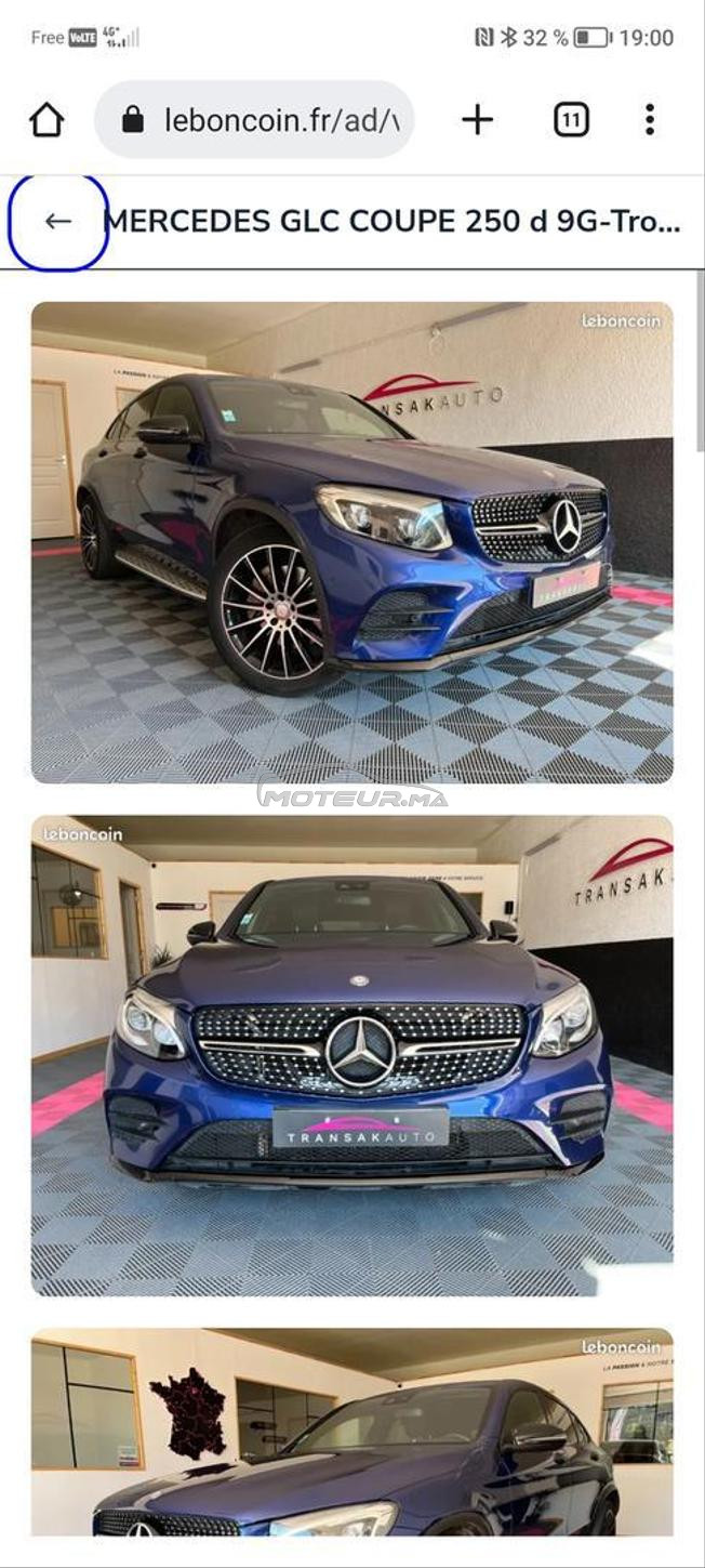 Mercedes-Benz Classe GLC Diesel Automatique 2016