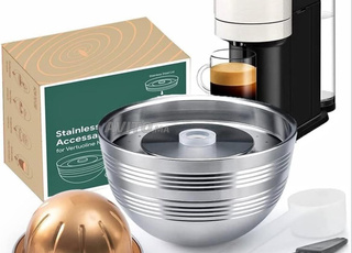  capsule rechargeable inox Nespresso Vertuo