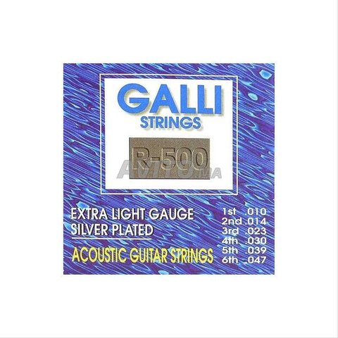 Gallistrings - Cordes Guitare R-500 Extra-Light 