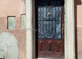 porte en fer sans cadre