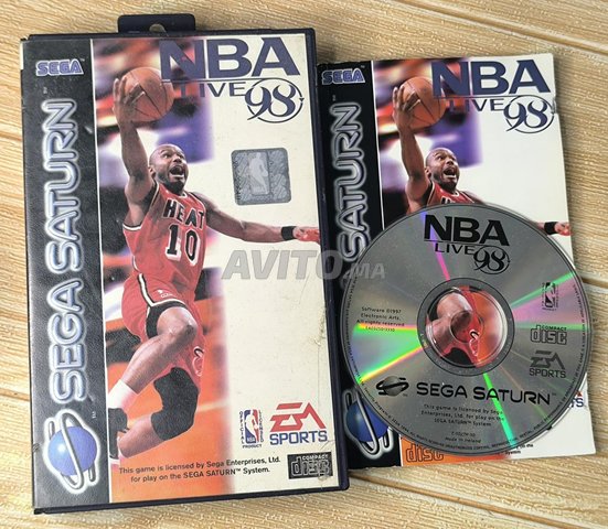 NBA live 98 sega Saturn 