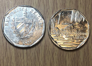 Pièces de monnaie Commémoratives Cuba