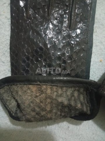 les gants femme en vrai cuir de serpent 