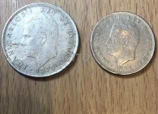 2 pièces rares d’Espagne 1975