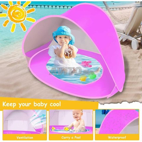 Tente de plage enfant Imperméable Résistant aux UV