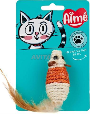 Souris à plume en sisal - 2