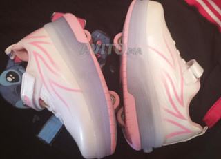 Espadrille à roulettes 