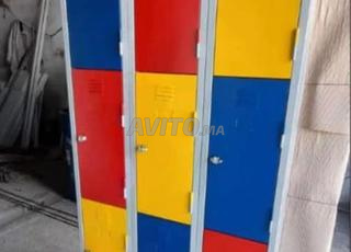 vestiaire métallique robuste de 1 à 4 portes