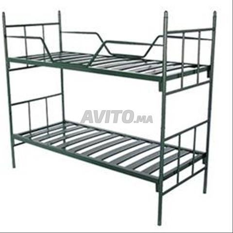 LIT MÉTALLIQUE BONNE PRIX  A BOUZNIKAA À BOUZNIKA