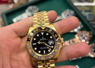 Rolex gmt master 2 doré automatique
