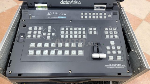 Table de montage régie multicaméra Mobile