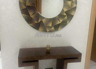 Console avec miroir
