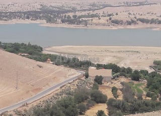 17 hectares titré vue sur le lac takerkoust