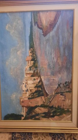 2 tableau huile  cadres