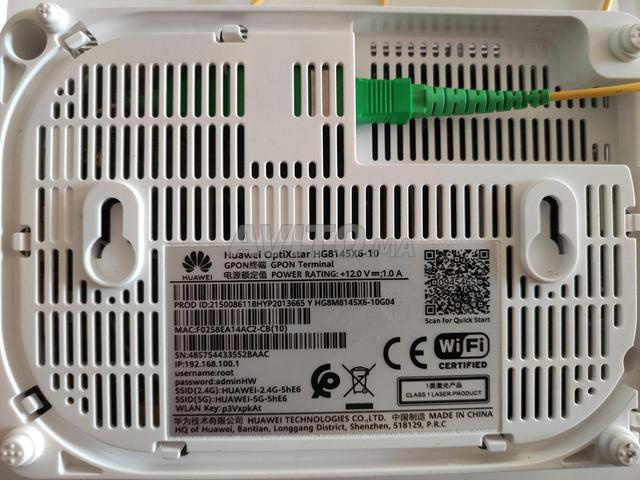 Routeur Fibre Optique Huawei OptiXstar HG8145X6-10 - 2