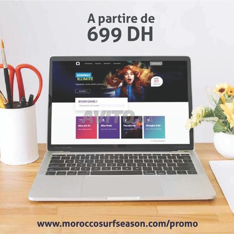 Creer votre site vitrine clé en main des 1200 DH