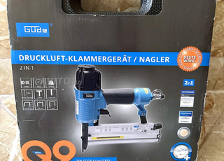 Agrafeuse/cloueuse combi set pneumatique