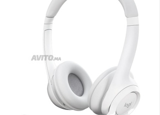 Logitech USB Headset H390 (Blanc Cassé)