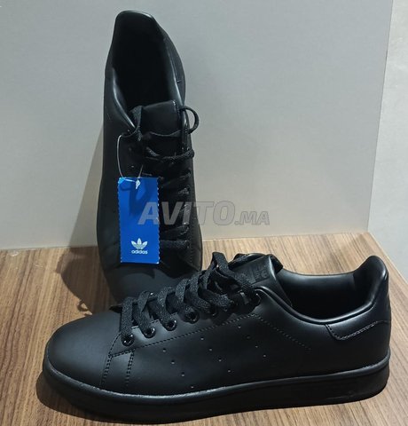 ADIDAS STAN SMITH BLACK NOIR