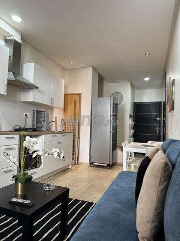 Appartement d'hôtel de luxe, neuf et propre, 35 mètres, chambre et salon
