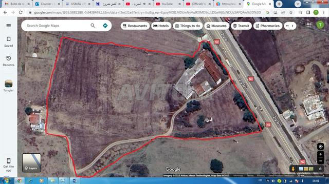 Terrain à vendre àTanger idéal pour un projet 