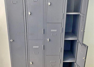 Armoire casier vestiaire armoire métallique  @\]@\