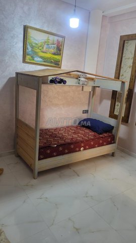 Lit Cabane AVEC matelas ET drap