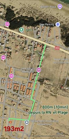 Lot Villa 193m2, 800m de la plage, Cap de l'Eau