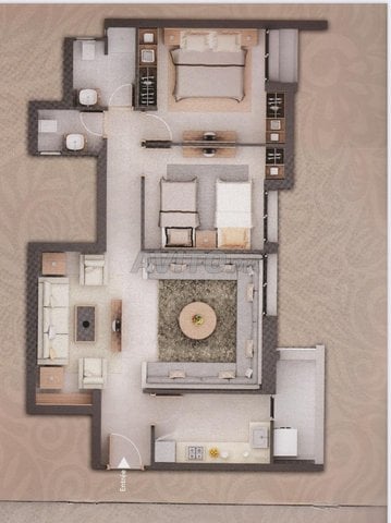 Appartement à vendre 81 m² à Wifak proche Harhoura