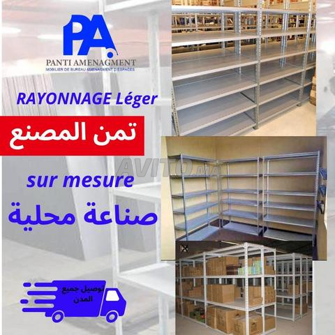Rayonnage métallique léger \ étagères léger 