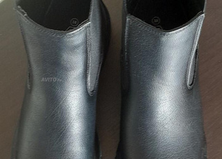 حذاء بوت أسود للنساء مقاس 38